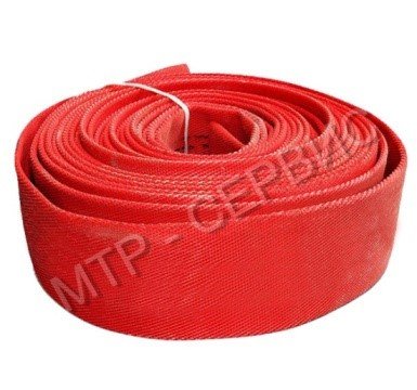 Рукав пожарный для техники латексированный РПМ (П) 100-1,6-УХЛ1 с головкой рукавной ГРВ-100 А